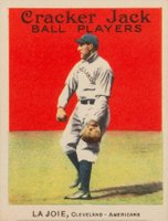 1914 Cracker Jack #66 Nap Lajoie Baseball Card