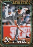 2024 Topps #608 Ross Stripling Memorial Day Camo Baseball Card