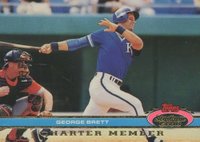 1991 Stadium Club Charter Member # George Brett Baseball Card