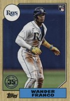 2022 Topps Update 1987 Topps Baseball #87TBU48 Wander Franco Baseball Card