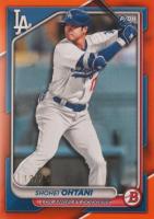 2024 Bowman #33 Shohei Ohtani Orange Baseball Card