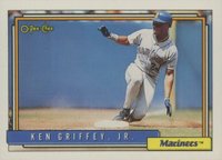 1992 O-Pee-Chee #50 Ken Griffey Jr. Baseball Card