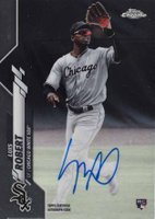 2020 Topps Chrome Rookie Autographs #RALR Luis Robert Baseball Card