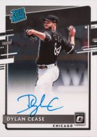 2020 Panini Donruss Optic Rated Rookies Signatures #RRSDC Dylan Cease Baseball Card