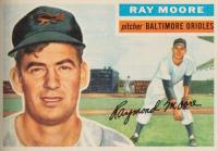 1956 Topps #43g Ray Moore Gray Back Baseball Card