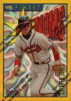 1996 Finest #141 Chipper Jones Refractor Baseball Card