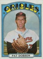 1972 Topps #140 Pat Dobson Baseball Card