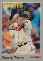 2019 Topps Heritage #30 Gregory Polanco Throwback Baseball Card