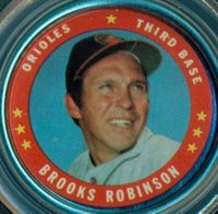 1971 Topps Coins #114 Brooks Robinson Baseball Card