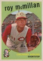 1959 Topps #405 Roy McMillan Baseball Card