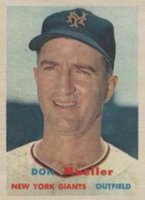 1957 Topps #148 Don Mueller Baseball Card