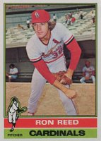 1976 Topps #58 Ron Reed Baseball Card