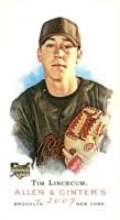 2007 Topps Allen & Ginter #274 Tim Lincecum Mini Baseball Card