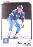 1983 Fleer #138 Bob Horner Baseball Card