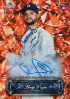 2024 Topps Chrome Sapphire Update Series Sapphire Selections Autographs #ANP Andy Pages Orange Baseball Card