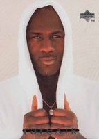 1994 Upper Deck Jordan Rare Air # Michael Jordan Cover Photo Basketball Card