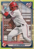 2024 Bowman Paper Prospects #BP23 Dylan Crews Chartreuse Baseball Card