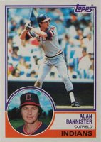 1983 Topps #348 Alan Bannister Baseball Card