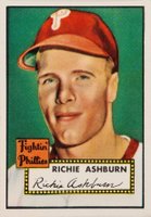 1952 Topps #216 Richie Ashburn Baseball Card