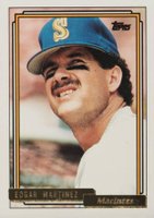 1992 Topps Gold #553 Edgar Martinez Baseball Card