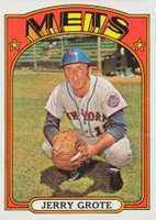 1972 Topps #655 Jerry Grote Baseball Card