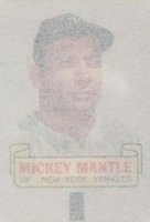 1966 Topps Rub-Offs #57 Mickey Mantle Baseball Card
