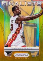 2012 Panini Prizm Finalists #7 Dwyane Wade Gold Prizm Basketball Card
