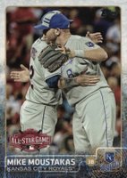 2015 Topps Update #US139 Mike Moustakas All-Star Baseball Card