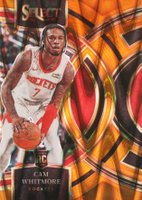 2023 Panini Select #118 Cam Whitmore Orange Tectonic Basketball Card