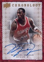 2007 Upper Deck Chronology #69 Michael Jordan Autograph-Gold Basketball Card