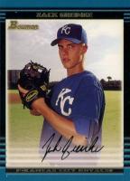 2002 Bowman Draft Picks #6 Zack Greinke Baseball Card