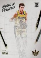 2021 Panini Court Kings Work in Progress #19 Austin Reaves Basketball Card