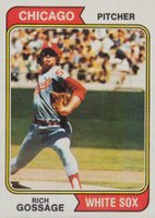 1974 Topps #542 Rich Gossage Baseball Card