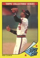 1986 Woolworth #6 Rod Carew Baseball Card