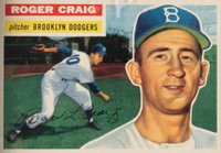 1956 Topps #63g Roger Craig Gray Back Baseball Card