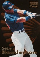 1996 Zenith #42 Rickey Henderson Baseball Card