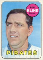 1969 Topps #243 Ron Kline Baseball Card