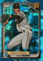 2024 Bowman Sapphire Edition Chrome Prospects #BCP125 Paul Skenes Baseball Card