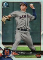 2018 Bowman Draft #BDC6 Jarred Kelenic Chrome-Fielding-Refractor Baseball Card