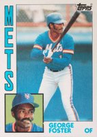 1984 Topps #350 George Foster Baseball Card