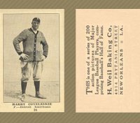 1917 Weil Baking Co. #34 Harry Coveleski Correct spelling Coveleski Baseball Card