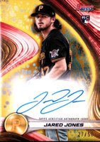 2024 Bowman's Best Best of 2024 Autographs #B24JJ Jared Jones Gold Refractor Baseball Card