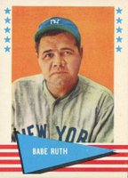 1961 Fleer #75 Babe Ruth Baseball Card