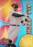 2024 Topps Chrome Chrome All Etch #CAE6 Aaron Judge Baseball Card