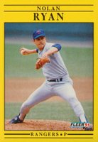 1991 Fleer #302 Nolan Ryan Baseball Card