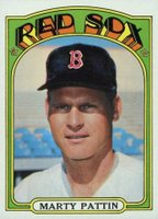 1972 Topps #144 Marty Pattin Baseball Card