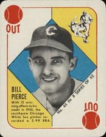 1951 Topps Blue Backs #45 Bill Pierce Baseball Card