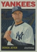 2013 Topps Heritage Chrome #HC2 Derek Jeter Baseball Card