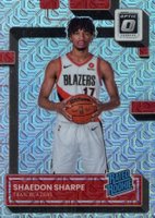 2022 Panini Donruss Optic #249 Shaedon Sharpe Choice Basketball Card