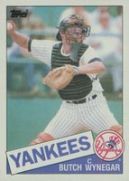 1985 Topps #585 Butch Wynegar Baseball Card